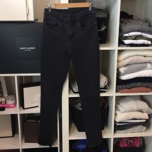 Levi black high rise skinny jean